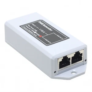 1 PoE in 2 PoE Out Gigabit PoE Passthrough Switch PoE Extender Cascade Repeater - Picture 1 of 6