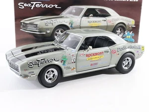 Sea Terror 1968 Chevy Camaro Z28 Exact Detail Replicas 1:18 Model Car WC+C224 - Picture 1 of 7