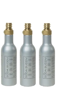 TRIPLE-PACK-Soda Buddy Co2 Refill Cylinder - Total .48 Litres - Picture 1 of 1