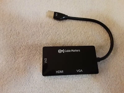 Cable Matters Microsoft DVI/VGA/HDMI Adaptor - Image 1 of 4