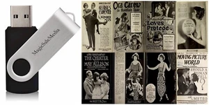 The Moving Picture World Magazine Vol.4 (1918-1920) - 157 Old Rare Issues on USB - Imagen 1 de 13