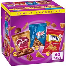 Bugles, ChexMix and Gardetto Variety Pack Snack Mix (40 ct.)