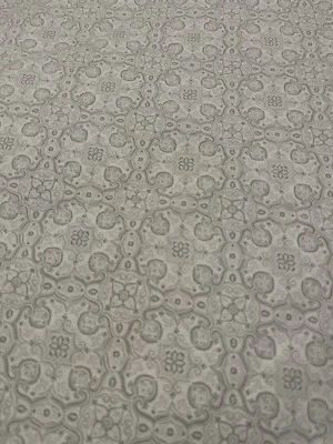 Ralph Lauren Flat Sheet FULL Paisley Gray Medallion Cotton VINTAGE - Image 1 of 4