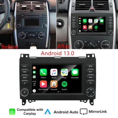 7" Stereo Radio GPS For Mercedes B-Class W245 B150 B160 B170 B180 B200 2004-2012 - Image 1 of 4
