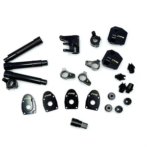 STRC Performance Brass Option Parts kit for Axial SCX10 Pro 4x4 (AXI03028) Black - Picture 1 of 2