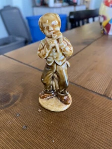 Irish Porcelain Flute Player Figurine Vintage - Picture 1 of 3