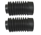 Fork Gaitors British  Black 160mm Long Top  42mm Bottom 62mm Pair