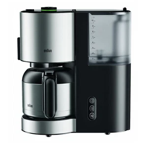 BRAUN KF 5105 BK IDCollection Thermo-Kaffeeautomat schwarz/Edelestahl - Bild 1 von 4