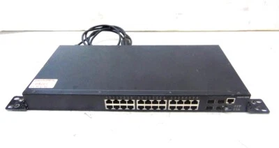 SMC GIGABIT ETHERNET SWITCH, AS4210-28PB, 24-PORTS, 10/100/1000 MBPS RJ 45-PORTS - Image 1 of 4