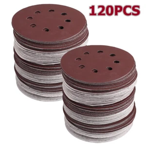 Discos de lijado de 5"" 120 piezas 1000 1200 1500 2000 2500 3000 papel de lija de arena surtido - Imagen 1 de 8