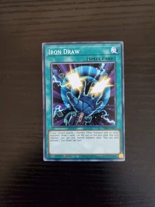 Iron Draw - Yugioh Structure Deck Mechanized Madness 1st Ed - SR10-EN027 - Picture 1 of 2