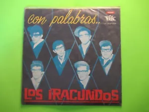 LOS IRACUNDOS CON PALABRAS LP LATIN VINYL RECORD ROCK GARAGE - Imagen 1 de 2