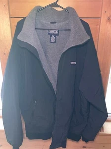 Lands End Men’s Classic Squall Jacket Fleece Lined Full Zip Navy XXLT 50-52 Tall - Picture 1 of 4