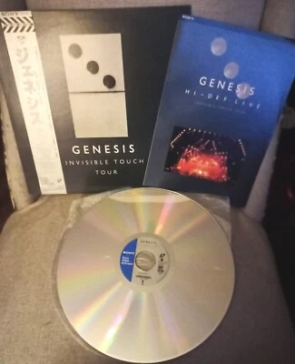 Genesis - Invisible Touch Tour (1988, Japan Edition W/Obi) Laserdisc - Image 1 of 4