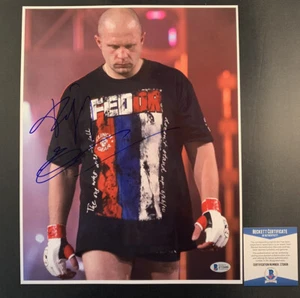 Fedor Emelianenko Signed 11x14 Photo BAS COA Autograph #Z72606 Bellator MMA UFC - Picture 1 of 3