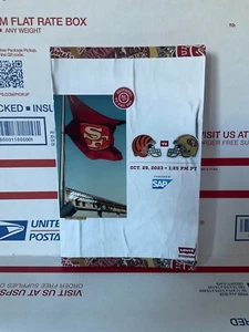 SAN FRANCISCO 49ERS VS CINCINNATI BENGALS PROGRAM OCT 29TH 2023 - Picture 1 of 1