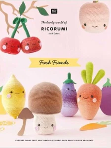Libro Rico Ricorumi Fresh Friends patrón ganchillo amigurumi - Imagen 1 de 1