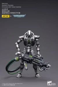 JOYTOY WARHAMMER Necrones Dinastía Sautekh Inmortal con Tesla Carbin Figura 1/18 - Imagen 1 de 12