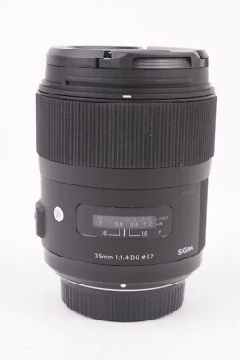 Sigma Art 35mm f/1.4 DG HSM Lens for Nikon F #Z-56052 - Image 1 of 4