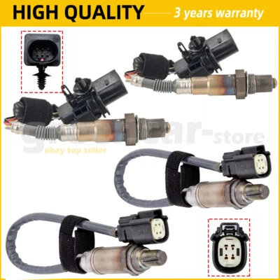 Sensor de oxígeno O2 aguas arriba + aguas abajo 4 piezas para Ford F-250 F-350 2012-2020 6,2 L V8 Foto 1 de 4