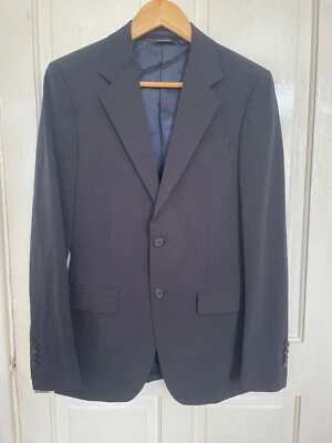 Traje Prada Milano Hombre Dos Piezas 44R Azul Oscuro Hecho en Hungría Edición 2015 Foto 1 de 4