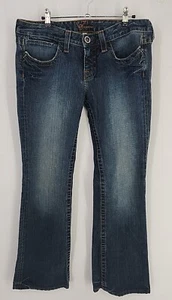 Vintage Be-Be Women Sz 31 Fit n Flair Low-rise Jean Y2K USA Made - Picture 1 of 12