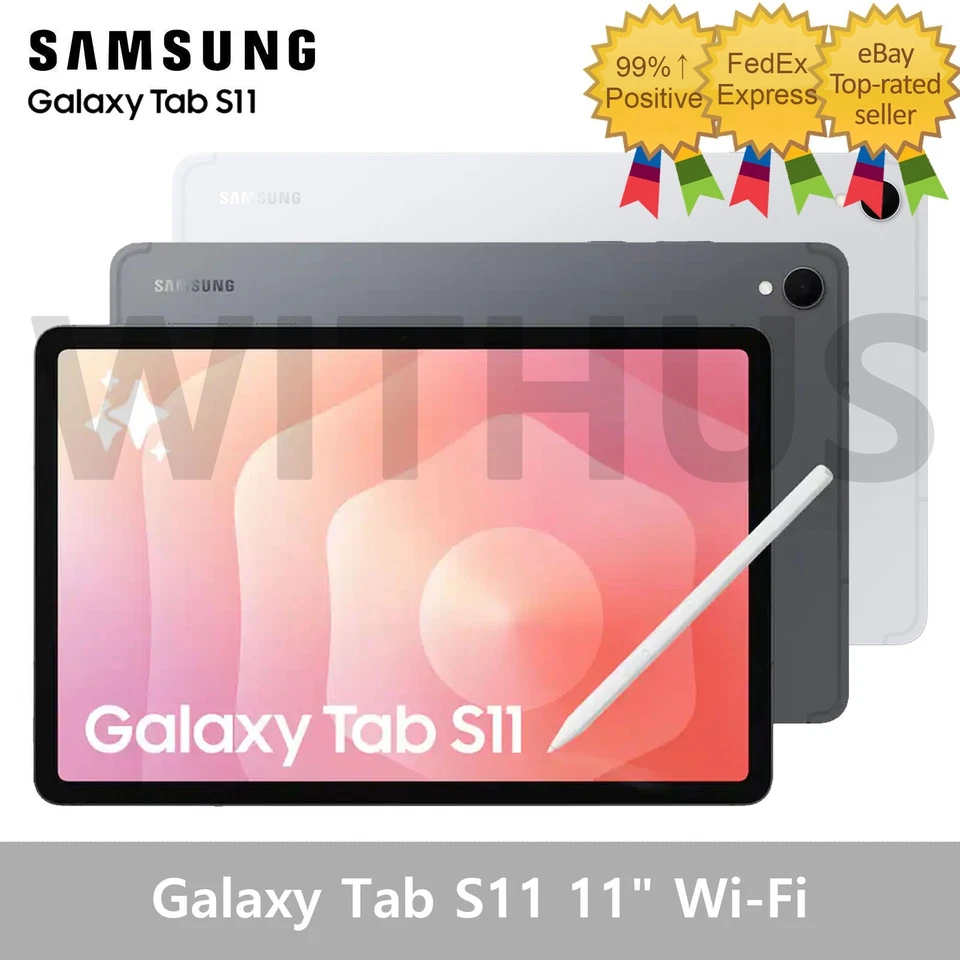 SAMSUNG Galaxy Tab S11 Wi-Fi 11" SM-X730 128GB/256GB/512GB Unlocked Tablet - Image 1 of 1