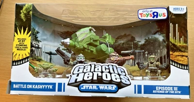 Star Wars Galactic Heroes Battle on Kashyyyk AT-RT + 4 фигурки СОВЕРШЕННО НОВЫЕ - Изображение 1 из 4