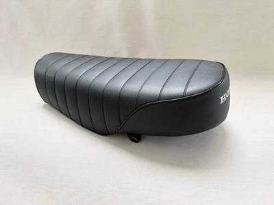 Honda SL90 SL 90 1969 Seat Saddle Motorcycle Metal Pan ( Black ) New Complete. - Imagem 1 de 4