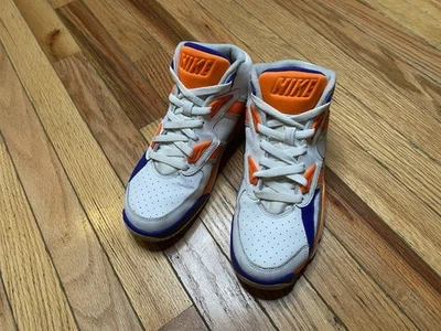 Nike Air Trainer High Auburn 2012 Bo Jackson White Orange 579806-100 Size 6.5Y - Image 1 of 4