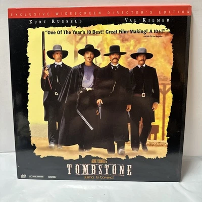 Tombstone (Laserdisc, 1994) Exclusive Widescreen Director's Edition) Val Kilmer - Image 1 of 2