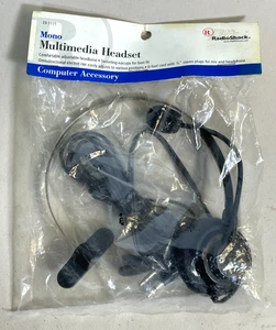 Radio Shack 33-1171 Mono Multimedia Computer Headset NEU - Bild 1 von 9