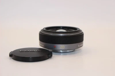 Lente Panasonic LUMIX G 20mm F1.7 ASPH H-H020 - Excelente, probado, tapas... - Imagen 1 de 4