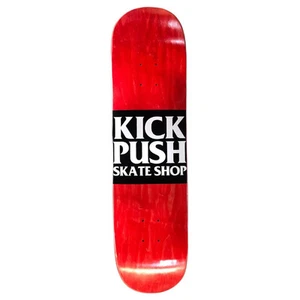 Kick Push American Pro Classic Red 8.25 Skateboard Deck - Picture 1 of 2