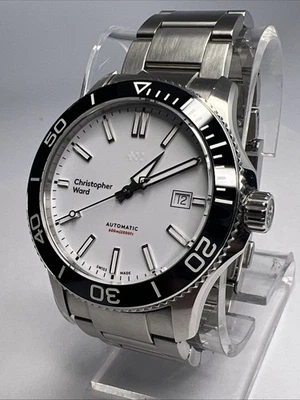 Christopher Ward C60 Trident Pro 600 2021 42 mm fecha automática reloj caja y papeles Foto 1 de 4