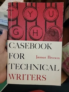 Casebook For Technical Writers By James Brown - Picture 1 of 4