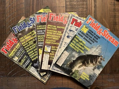 FIELD & STREAM 1980, 1981, and 1985 Lot 6 Hunting - Fishing Magazines - Image 1 of 4