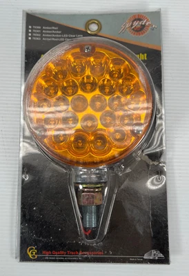 4" Perla DOBLE CARA LED LUZ ESPÍA 78360 ÁMBAR/ROJO - NOS Foto 1 de 4