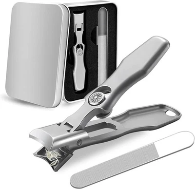 PGTC Cumuul Nagelknipser Cumulus Nagelknipser mit Fänger, Edelstahl große A