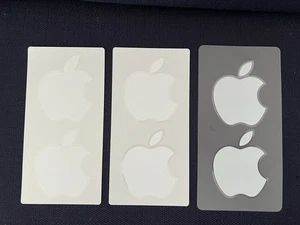 6 Original Apple Sticker Aufkleber - Bild 1 von 1