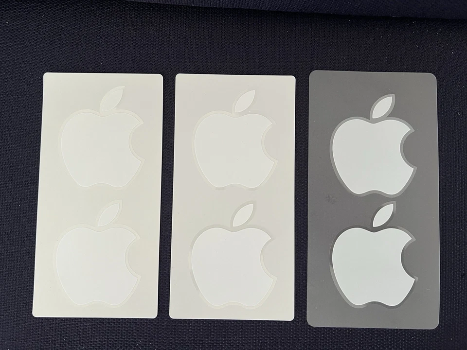 6 Original Apple Sticker Aufkleber - Bild 1 von 1