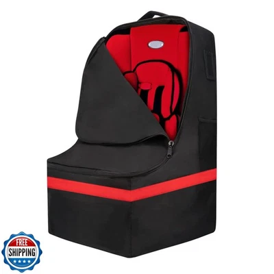 Bolsa de viaje para asiento de coche ProFaster - acolchada, cómoda, duradera, espaciosa puerta a cuadros Foto 1 de 4