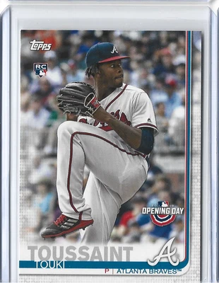 2019 Topps Opening Day - Touki Toussaint #178 (RC) - Image 1 of 2