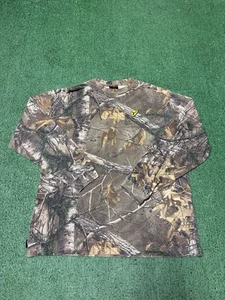 Camisa De Colección Y2K Realtree Camuflada Manga Larga Para Hombre Talla Grande Woodland Streetwear - Imagen 1 de 10
