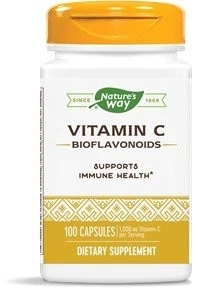 Nature's Way Vitamina C 500 con Bioflavonoides 100 Cápsulas Foto 1 de 1