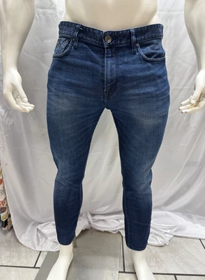 Guess Originals Men's Blue Relaxed Jeans Straight Fit Jeans Size 36x27 - Image 1 of 4