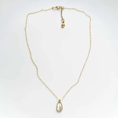 New 16" Cabi Shell Tag Pendant Necklace Retro Women Party Vacation Jewelry Gift - Image 1 of 3