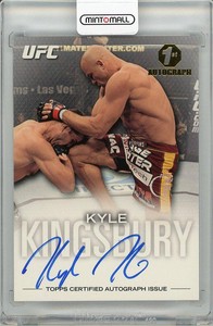 2012 Topps Ufc Knockout Kyle Kingsbury Autograph 076/159