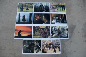 THE LAST SAMURAI LOBBY CARDS, SET OF 11, TOM CRUISE, KEN WATANABE - Picture 1 of 12