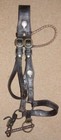 Antique Scottish Brown Leather Shire Parade Bridle By Porter Saddler Larkhall